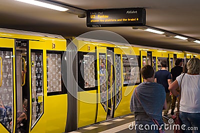 Berlin subway station