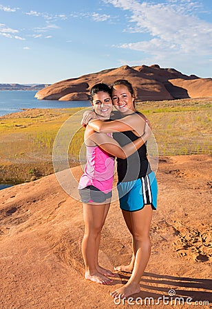 Best Friends at Lake Powell