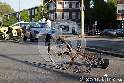 Bicycle accident
