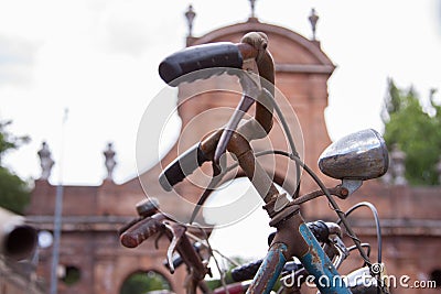 Bicycle on Ferrara Street.