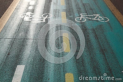 Bicycle path