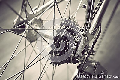Bicycle s rear wheel