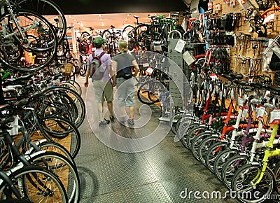 Bicycle shop