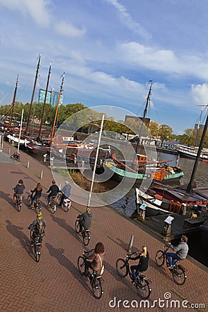 Bicycle tourism in Amsterdam