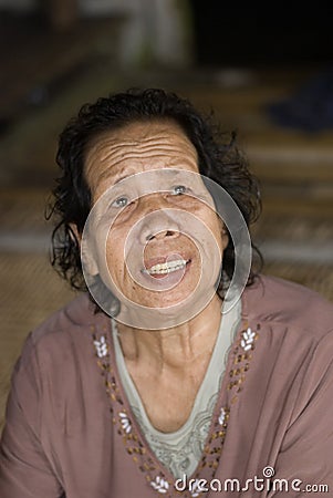 Bidayuh woman, Annah Rais, Sarawak, Borneo, Malaysia
