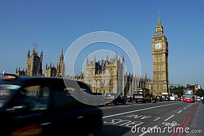 Big ben and houses of parliament in london