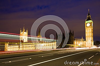 Big Ben at night