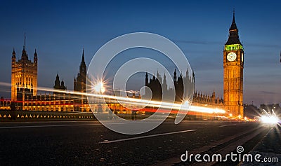 Big Ben and Parliament at night