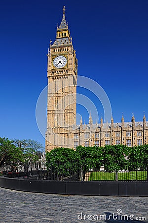 Big Ben tower in London