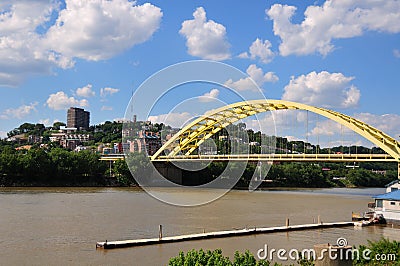 Big Mac Bridge On The Ohio River