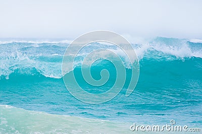 Big ocean waves