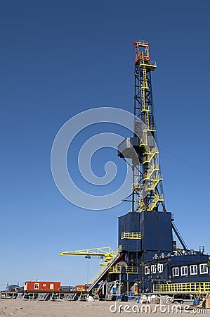 Big oil rig