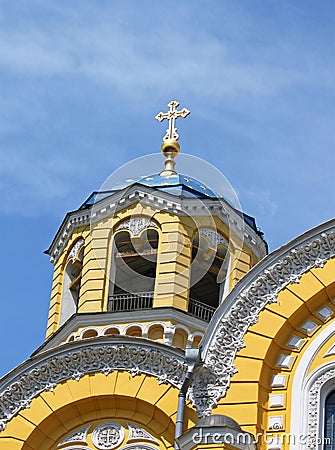 Big Vladimir Cathedral in Kiev in Ukraine