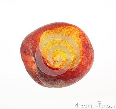 Bite Fresh Peach Royalty Free Stock Photography - Image: 14334697