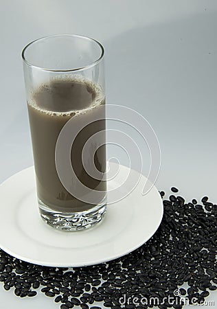 Black beans and black Soybean Milk