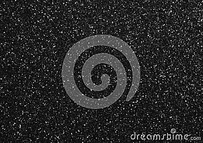 Black Glitter Background