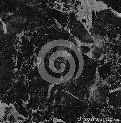 Black marble texture background (High resolution scan)