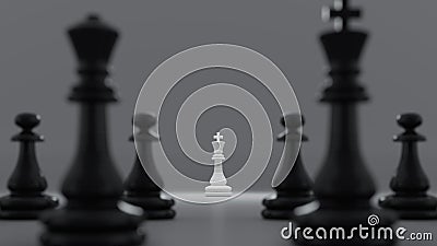 Black and white Chess