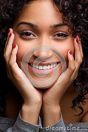 Black Woman Smiling