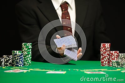 Blackjack in a Casino Gambling Game