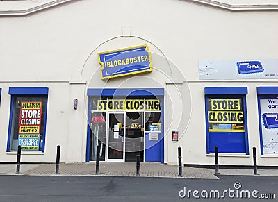 Blockbuster DVD rental firm final closing sale