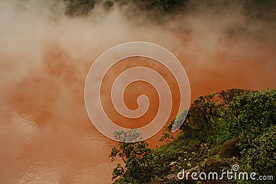 Blood pond hell - colored hot spring