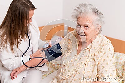 Blood pressure measuring