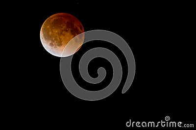 Bloodmoon lunar eclipse