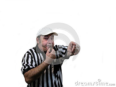 Blowing the whistle