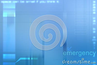 Blue abstract medical background.