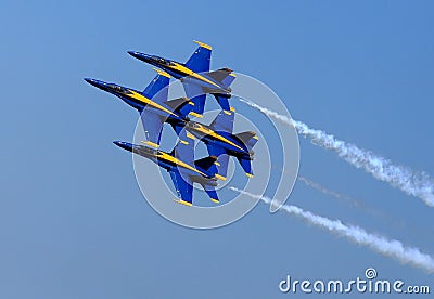 Blue Angel Airshow at Robins AFB