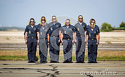 Blue Angels Crew