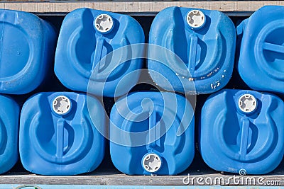 Blue gallons