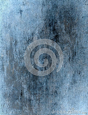 Blue and Grey Abstract Art Painting