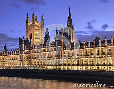 Blue Hour Houses of Parliament