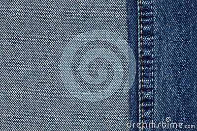 Blue jeans cloth