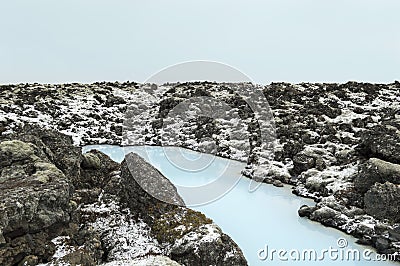 Blue lagoon in iceland