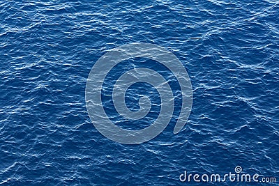 Blue ocean water texture