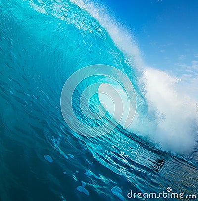 Blue Ocean Wave