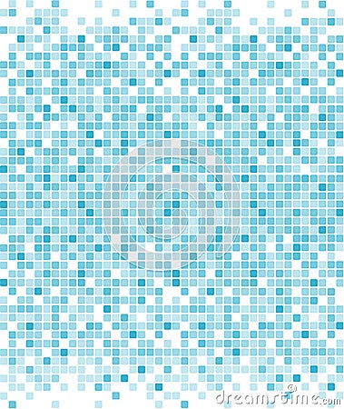 Blue pixels background