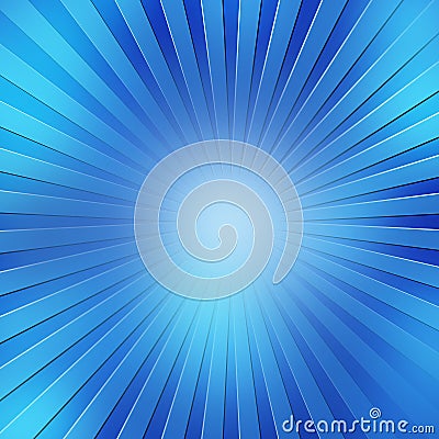 Blue rays abstract background