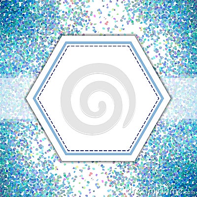 Blue spot pattern background