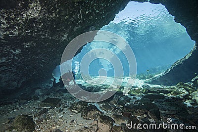 Blue Springs Cavern Entrance