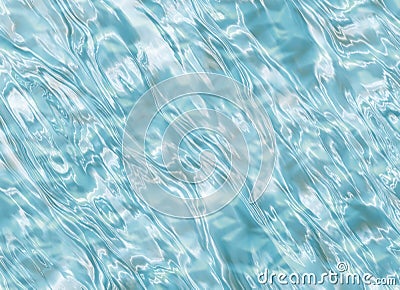 Blue water freshness waves texture