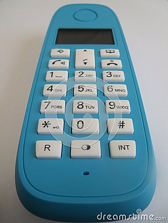 Blue wireless telephone