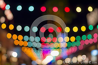 Blurred photo bokeh abstract lights background for new year part