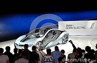 BMW i8, concept car.