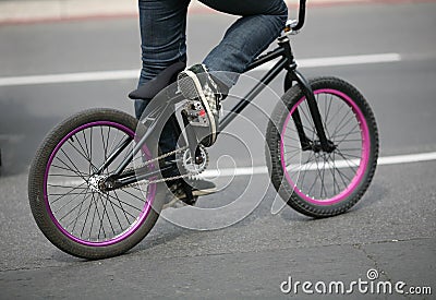 BMX bike detail