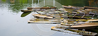 Boats in water in south of China.