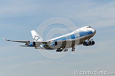 Boeing B747 jet aircraft